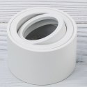 Oprawa Natynkowa HALOGENOWA Spot Tuba Ruchoma Okrągła Biała 50mm Oprawa Natynkowa HALOGENOWA Spot Tuba Ruchoma Okrągła Biała 50mm