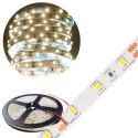 Taśma LED 300 SMD 4.8W/m NEUTRALNA 4000K 200lm/m 12V IP20 5m Rolka