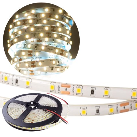 Taśma LED 300 SMD 4.8W/m NEUTRALNA 4000K 300lm/m 12V DC IP63 5m Rolka Taśma LED 300 SMD 4.8W/m NEUTRALNA 4000K 300lm/m 12V DC IP63 5m Rolka
