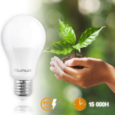 Żarówka LED E27 A60 8W = 60W 806lm 4000K Neutralna 260° Żarówka LED E27 A60 8W = 60W 806lm 4000K Neutralna 260°
