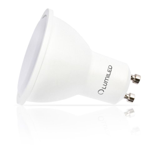 Żarówka LED GU10 5W = 35W 470lm 6500K Zimna 120° LUMILED Żarówka LED GU10 5W = 35W 470lm 6500K Zimna 120° LUMILED
