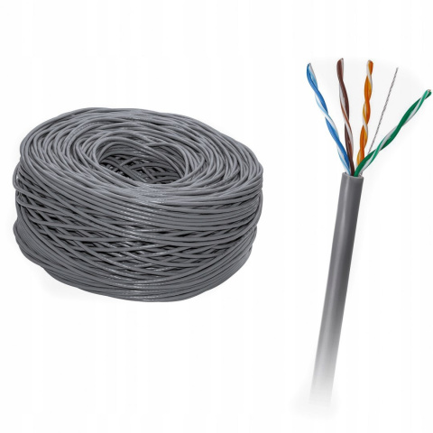 Kabel Sieciowy Skrętka U/UTP cat. 5e BiTLAN 200MHz Wewnętrzny LAN Kabel Sieciowy Skrętka U/UTP cat. 5e BiTLAN 200MHz Wewnętrzny LAN