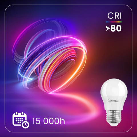 Żarówka LED E27 Kulka P45 5W = 40W 470lm 4000K Neutralna 180° Żarówka LED E27 Kulka P45 5W = 40W 470lm 4000K Neutralna 180°